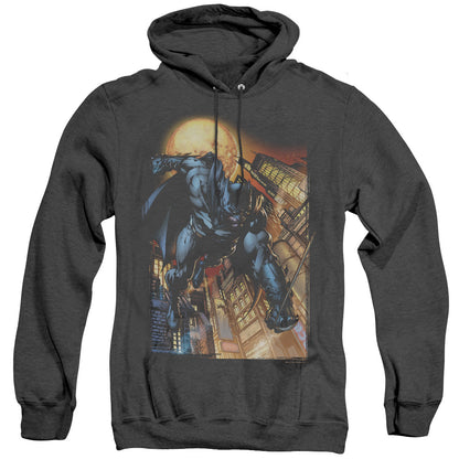 Batman The Dark Knight #1 Mens Heather Hoodie Black Officially Licensed