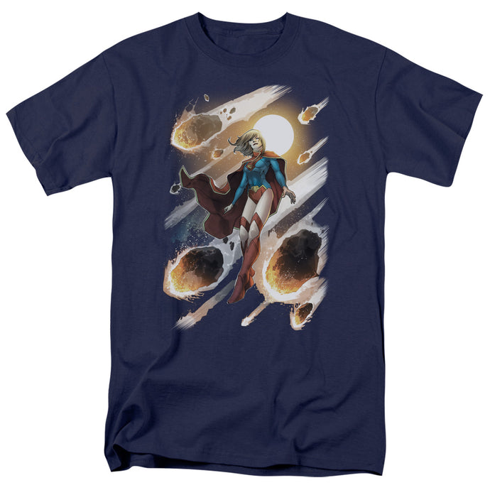 Supergirl #1 Mens T Shirt Navy Blue