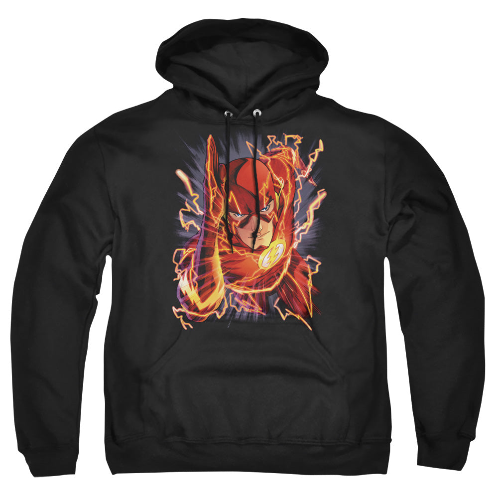 Jla Flash #1 Mens Hoodie Black