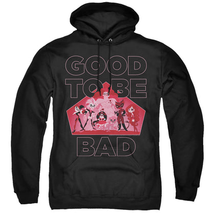 Dc Superhero Girls Good to Be Bad Mens Hoodie Black