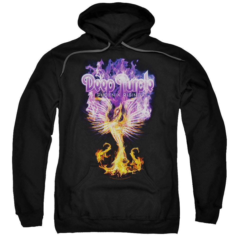 Deep Purple Phoenix Rising Mens Hoodie Black