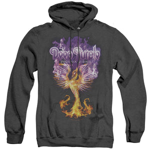 Deep Purple Phoenix Rising Heather Mens Hoodie Black