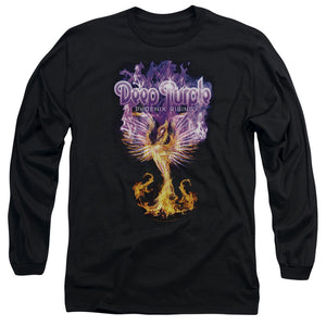 Deep Purple Phoenix Rising Mens Long Sleeve Shirt Black