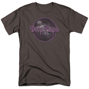 Deep Purple Smoke On The Water Mens T Shirt Charcoal