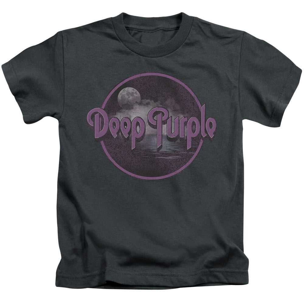 Deep Purple Smoke On The Water Juvenile Kids Youth T Shirt Charcoal