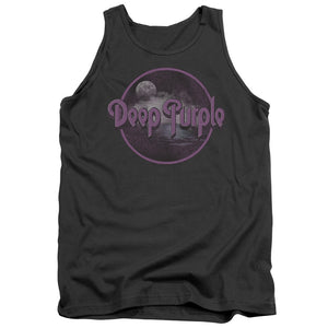 Deep Purple Smoke On The Water Mens Tank Top Shirt Charcoal