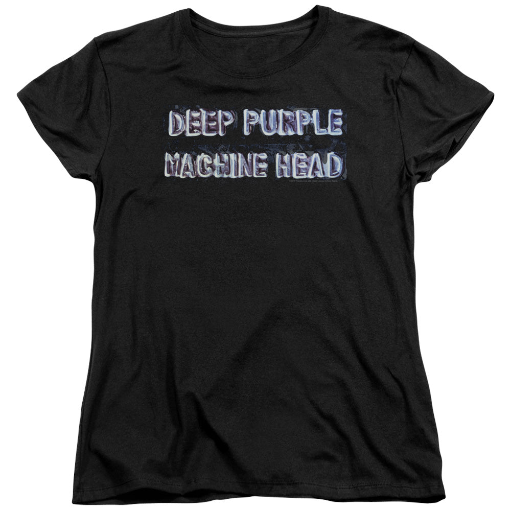 Deep Purple Machine Head Womens T Shirt Black