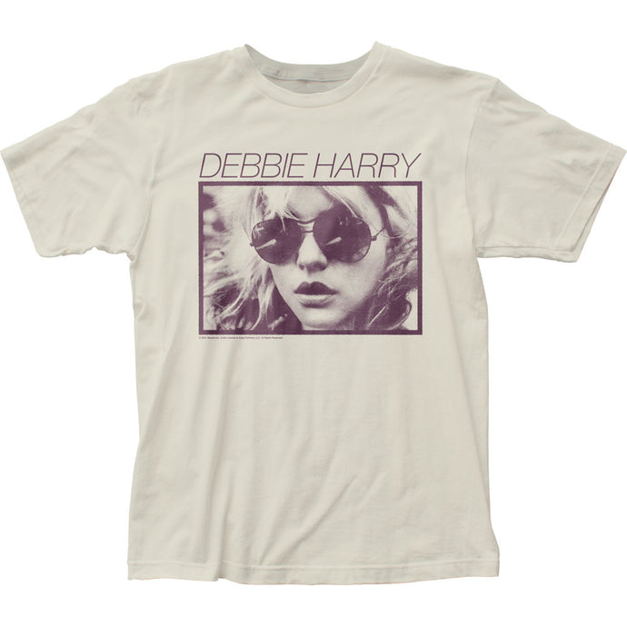 Blondie Debbie Harry Aviators Mens T Shirt Vintage White