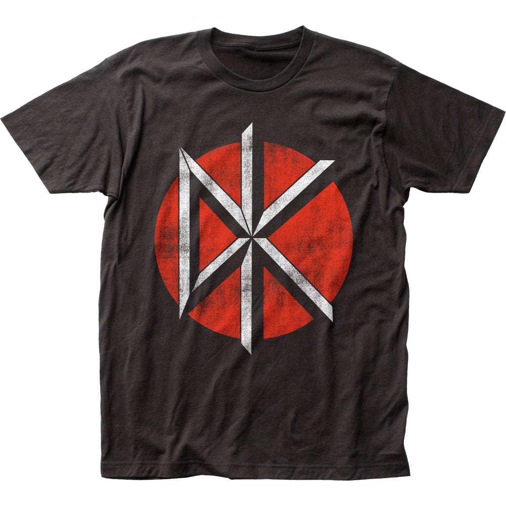 Dead Kennedys Distressed Logo Mens T Shirt Black