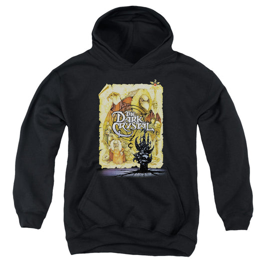 Dark Crystal Poster Kids Youth Hoodie Black Officially Licensed