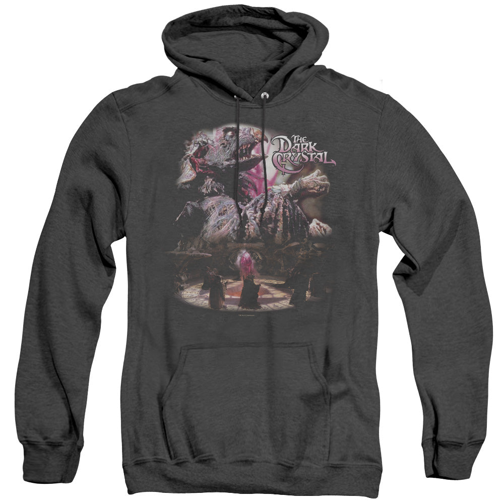 The Dark Crystal Power Mad Heather Mens Hoodie Black