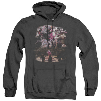 Dark Crystal Power Mad Mens Heather Hoodie Black Officially Licensed
