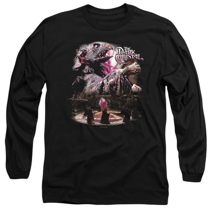 Dark Crystal Power Mad Mens Long Sleeve Shirt Black Officially Licensed Officially Licensed