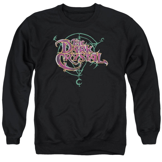 The Dark Crystal Symbol Logo Mens Crewneck Sweatshirt Black