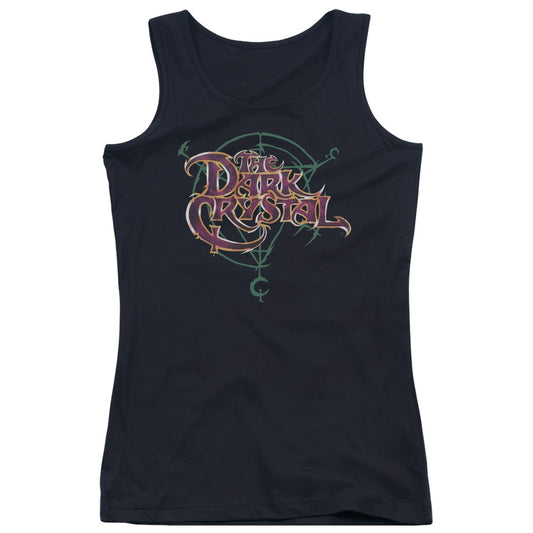 The Dark Crystal Symbol Logo Womens Tank Top Shirt Black