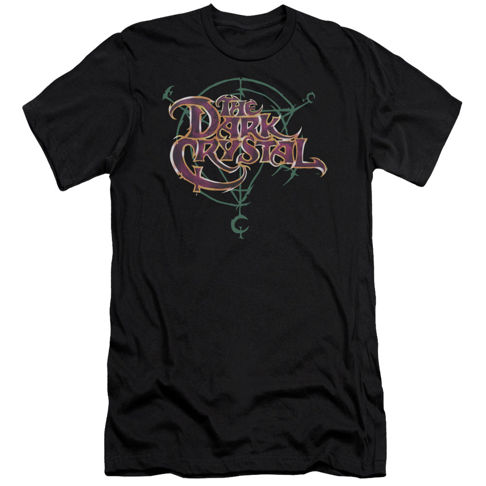 The Dark Crystal Symbol Logo Slim Fit Mens T Shirt Black