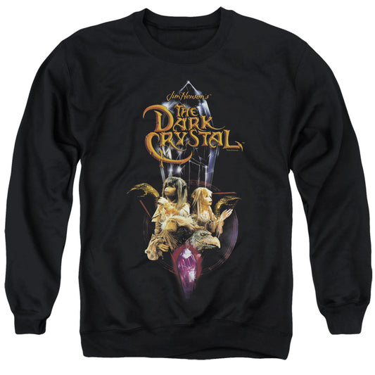 Dark Crystal Crystal Quest Mens Crewneck Sweatshirt Black Officially Licensed