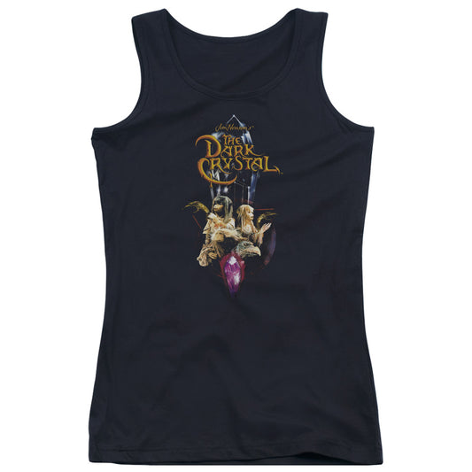 The Dark Crystal Crystal Quest Womens Tank Top Shirt Black