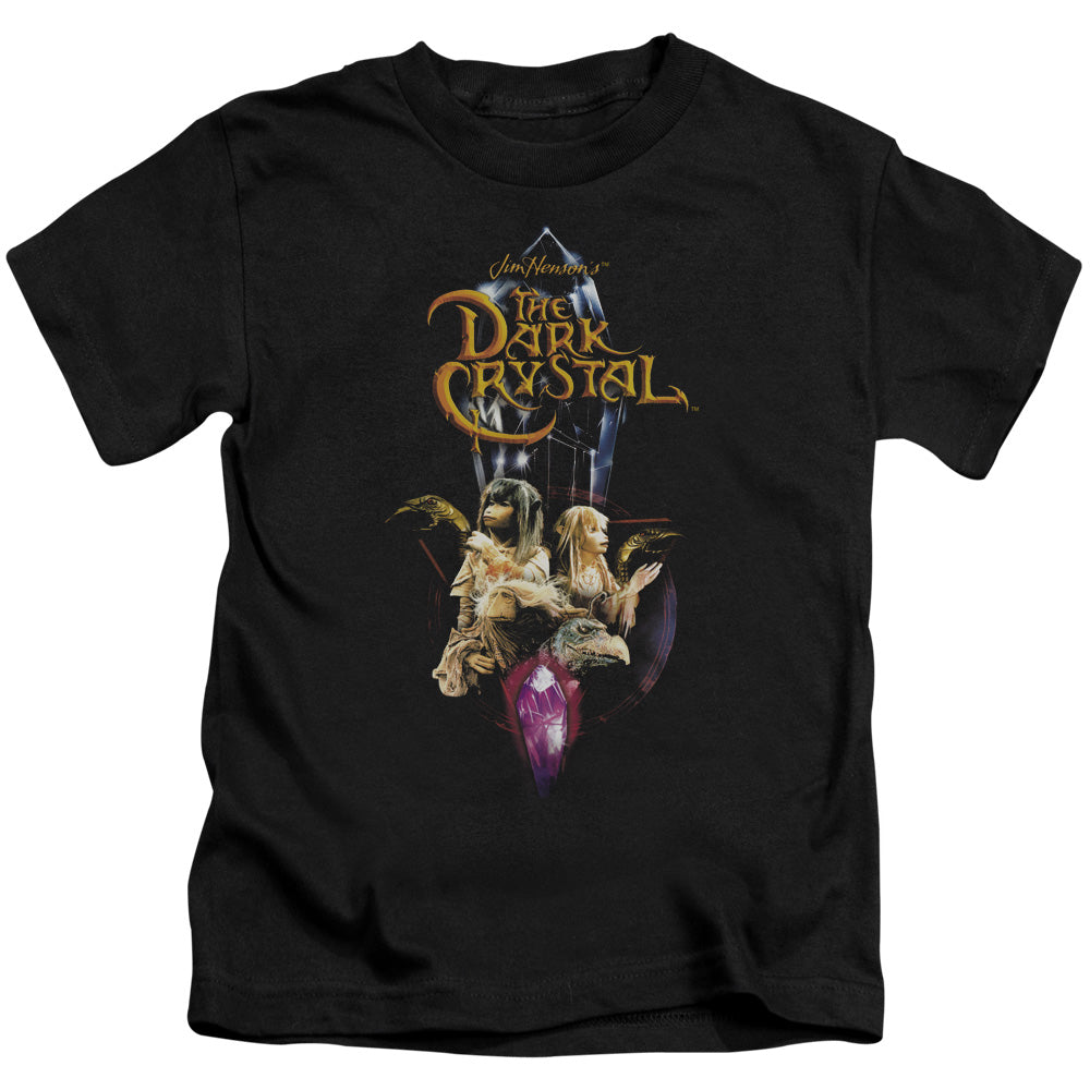 The Dark Crystal Crystal Quest Juvenile Kids Youth T Shirt Black