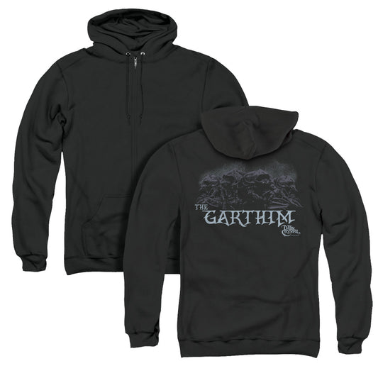 The Dark Crystal The Garthim Back Print Zipper Mens Hoodie Black