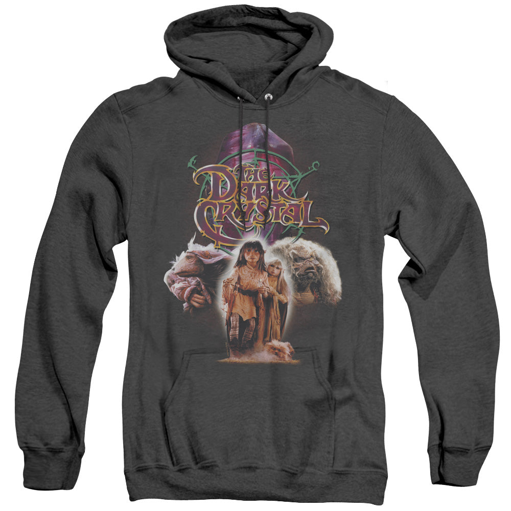 The Dark Crystal The Good Guys Heather Mens Hoodie Black