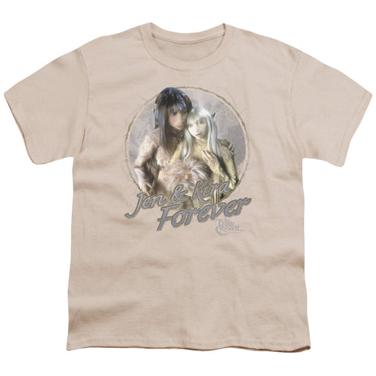 The Dark Crystal Jen & Kira Kids Youth T Shirt Cream