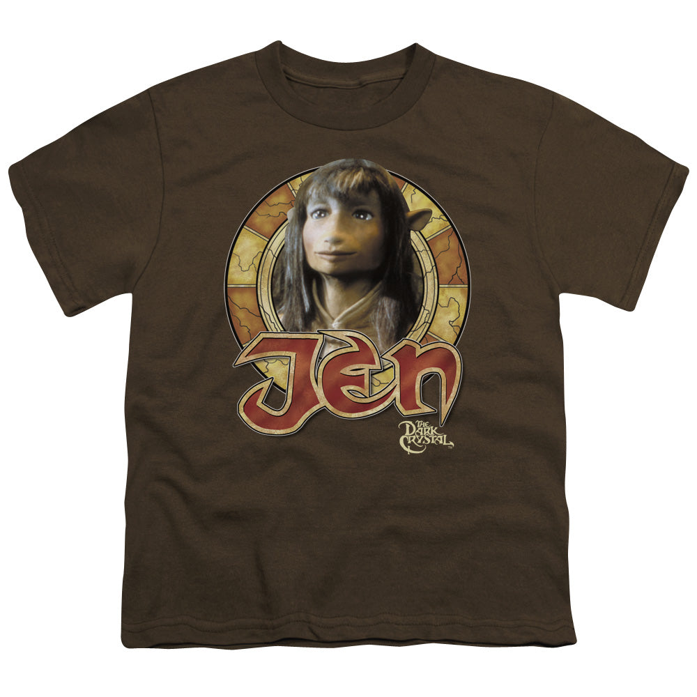 The Dark Crystal Jen Circle Kids Youth T Shirt Coffee