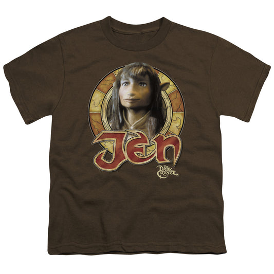 The Dark Crystal Jen Circle Kids Youth T Shirt Coffee