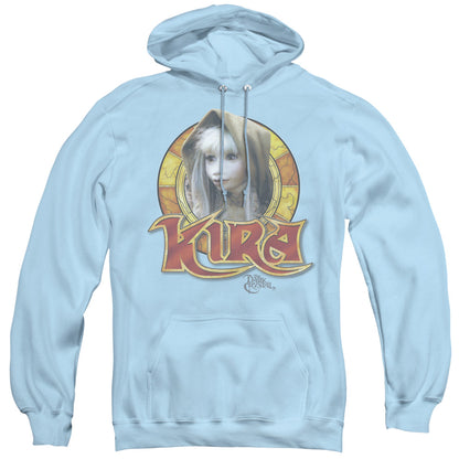 Dark Crystal Kira Circle Mens Hoodie Light Blue Officially Licensed
