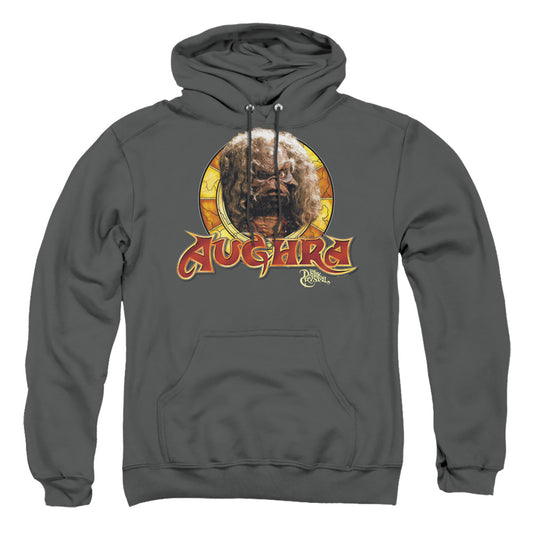 Dark Crystal Aughra Circle Mens Hoodie Charcoal Officially Licensed