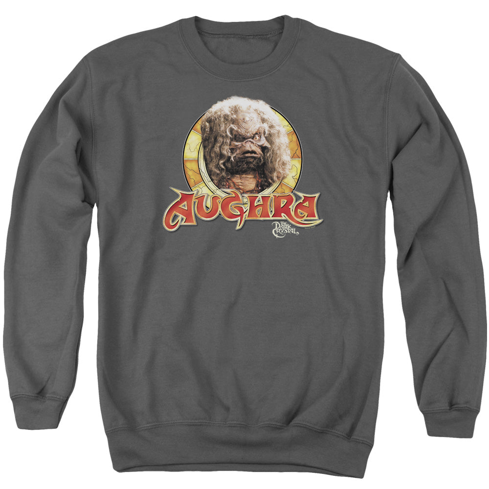 The Dark Crystal Aughra Circle Mens Crewneck Sweatshirt Charcoal