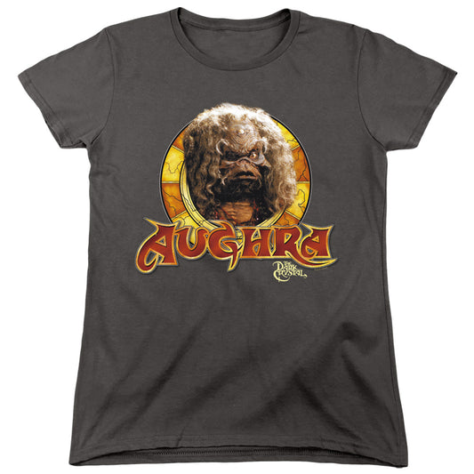 Dark Crystal Aughra Circle Womens T Shirt Charcoal Officially Licensed