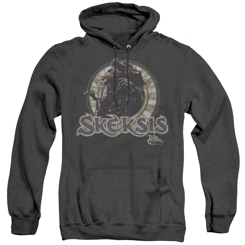 Dark Crystal Skeksis Mens Heather Hoodie Black Officially Licensed