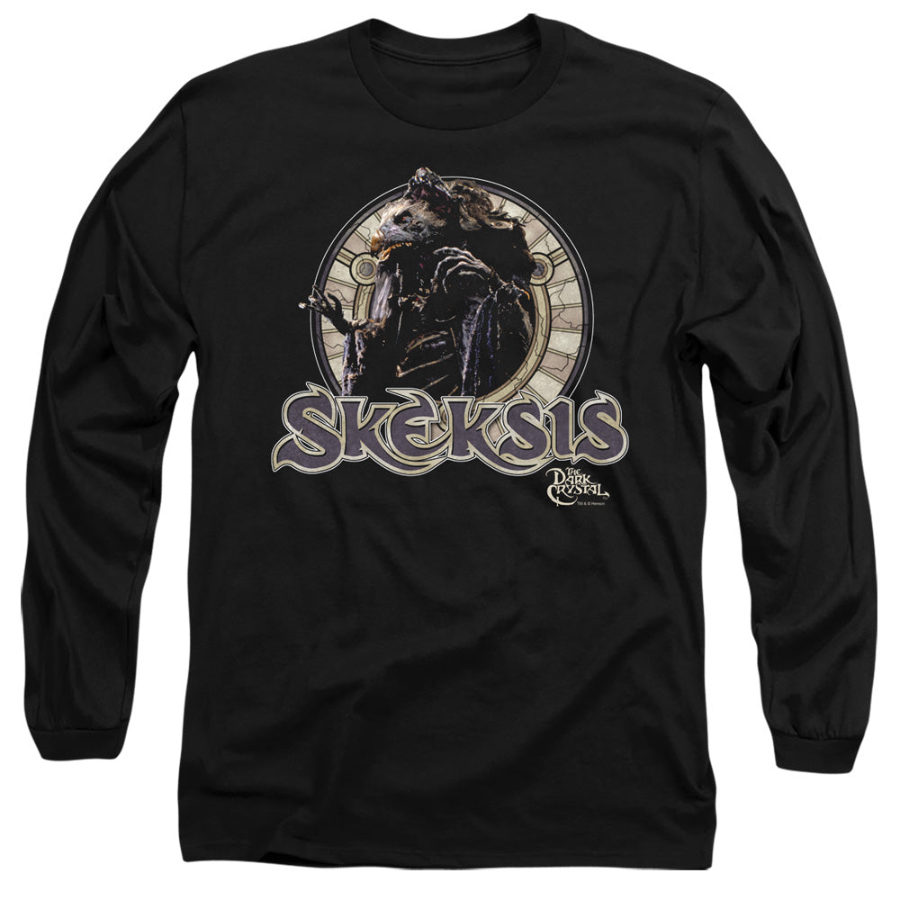Dark Crystal Skeksis Mens Long Sleeve Shirt Black Officially Licensed Officially Licensed