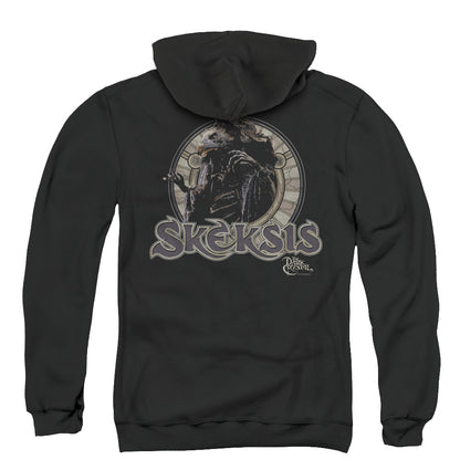 The Dark Crystal Skeksis Back Print Zipper Mens Hoodie Black