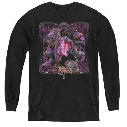 The Dark Crystal Lust For Power Long Sleeve Kids Youth T Shirt Black