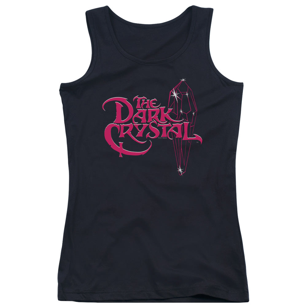 Dark Crystal Bright Logo Womens Tank Top Shirt Black