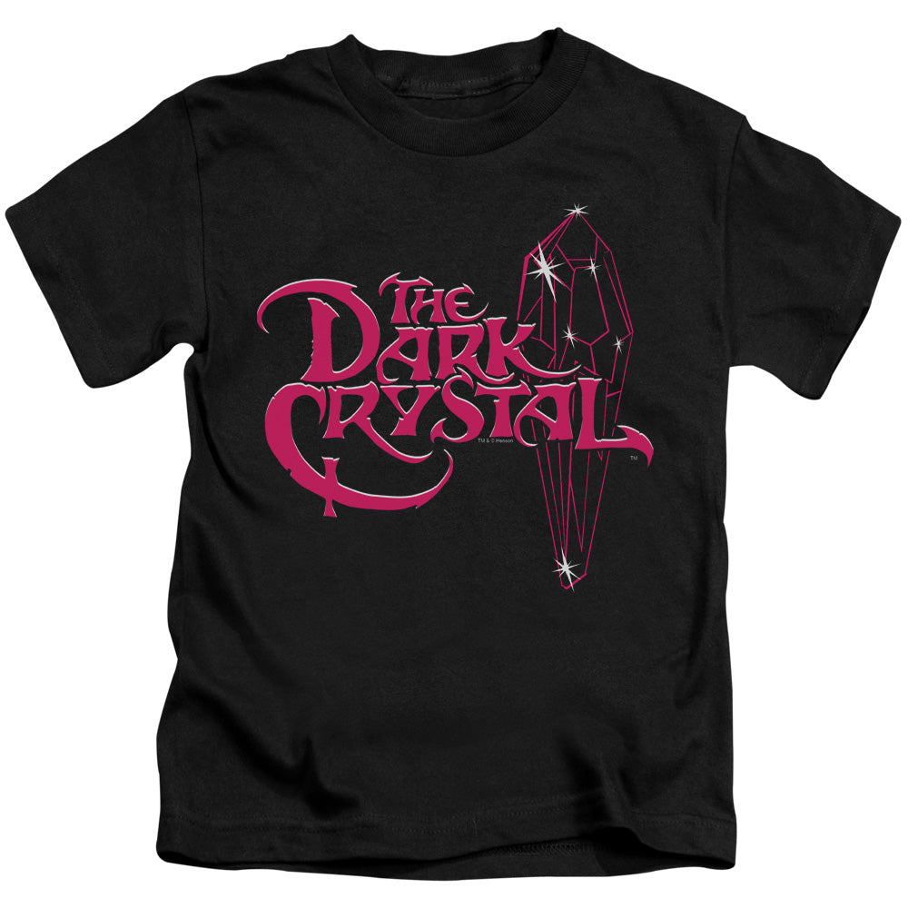 The Dark Crystal Bright Logo Juvenile Kids Youth T Shirt Black