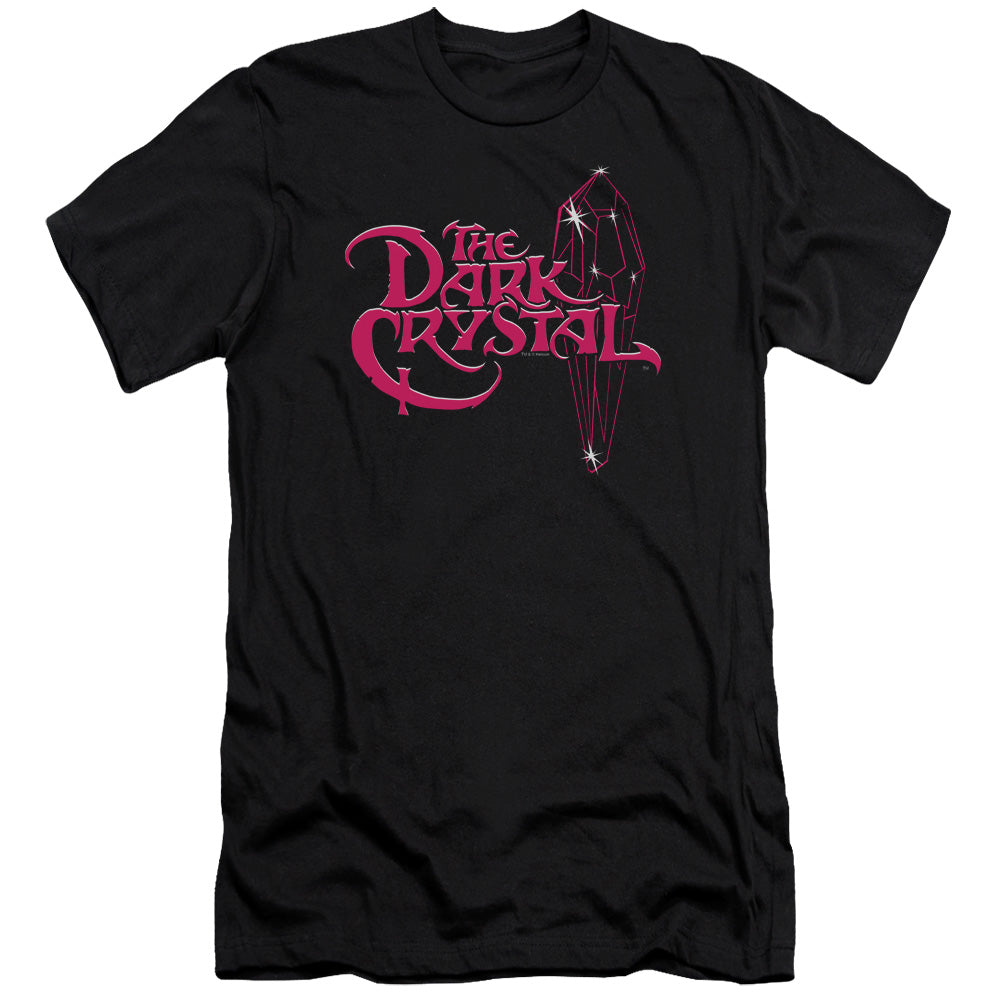 The Dark Crystal Bright Logo Premium Bella Canvas Slim Fit Mens T Shirt Black