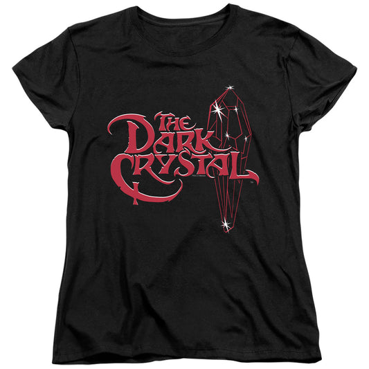 Dark Crystal Bright Logo Womens T Shirt Black Officially Licensed