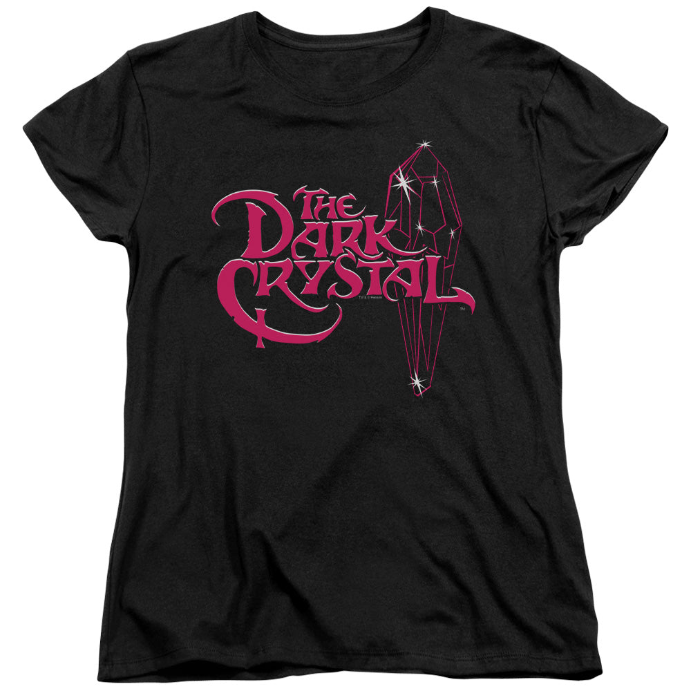 The Dark Crystal Bright Logo Womens T Shirt Black