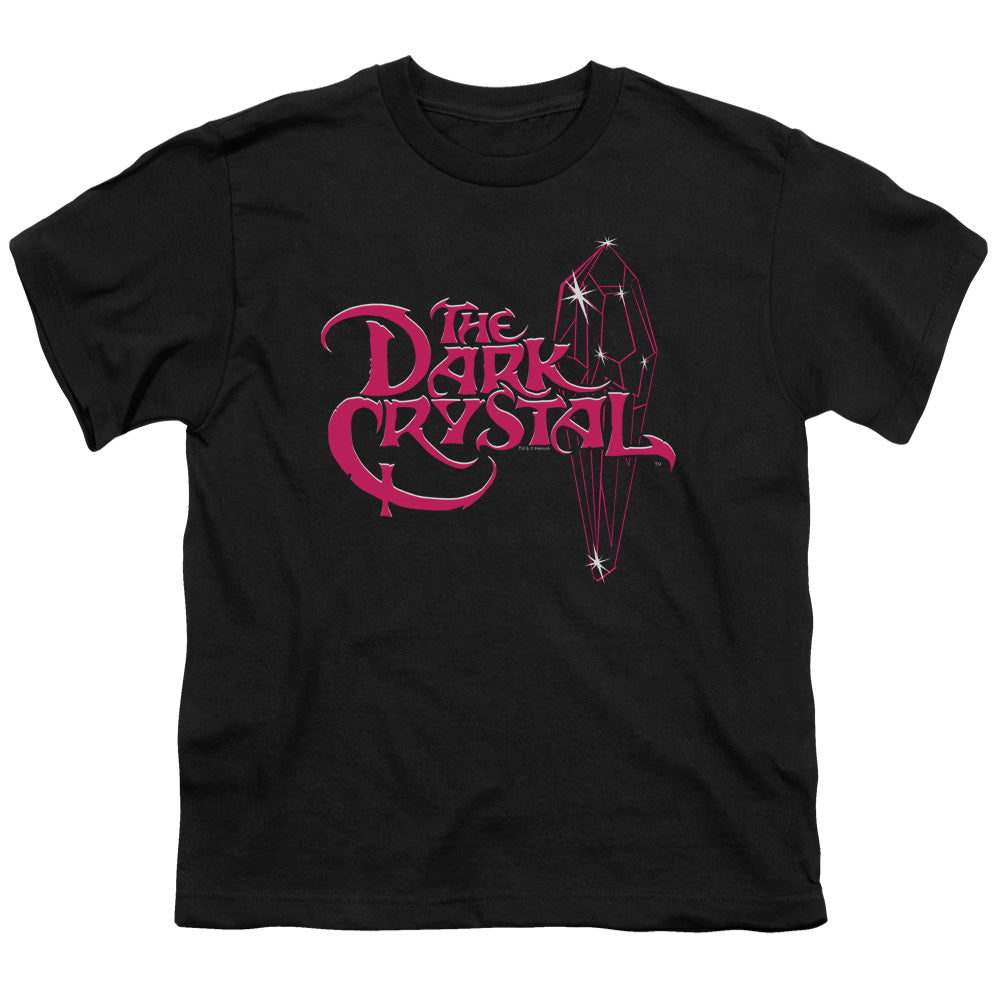 Dark Crystal Bright Logo Kids Youth T Shirt Black Officially Licensed