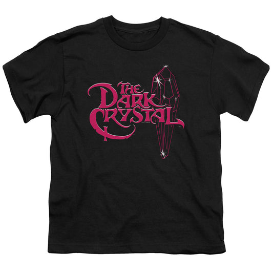 The Dark Crystal Bright Logo Kids Youth T Shirt Black