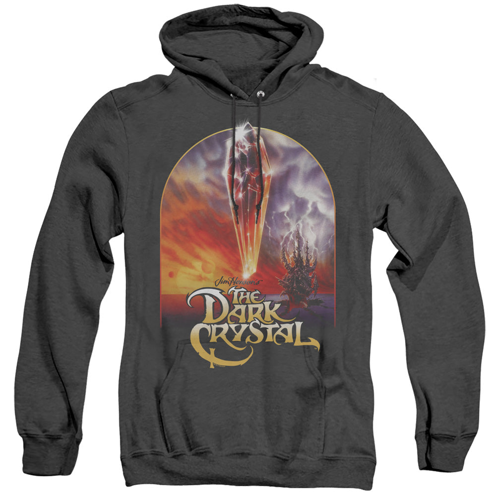 The Dark Crystal Crystal Poster Heather Mens Hoodie Black