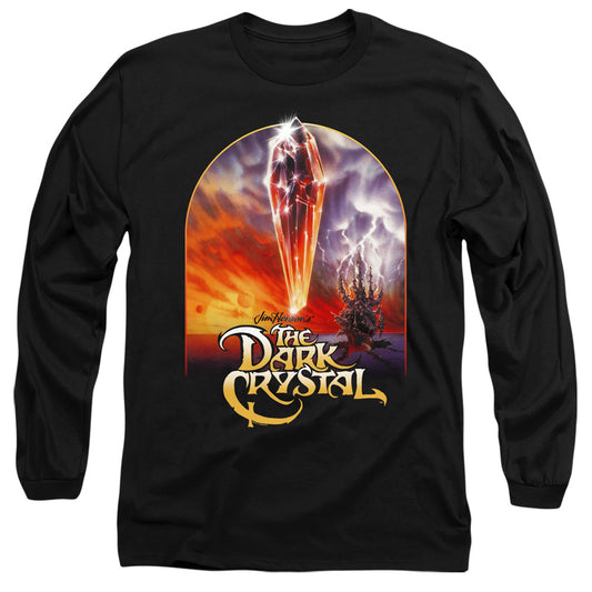 The Dark Crystal Crystal Poster Mens Long Sleeve Shirt Black