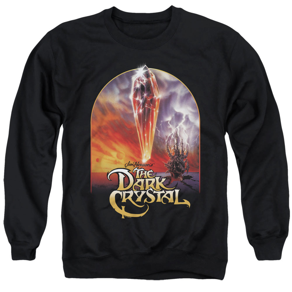 The Dark Crystal Crystal Poster Mens Crewneck Sweatshirt Black