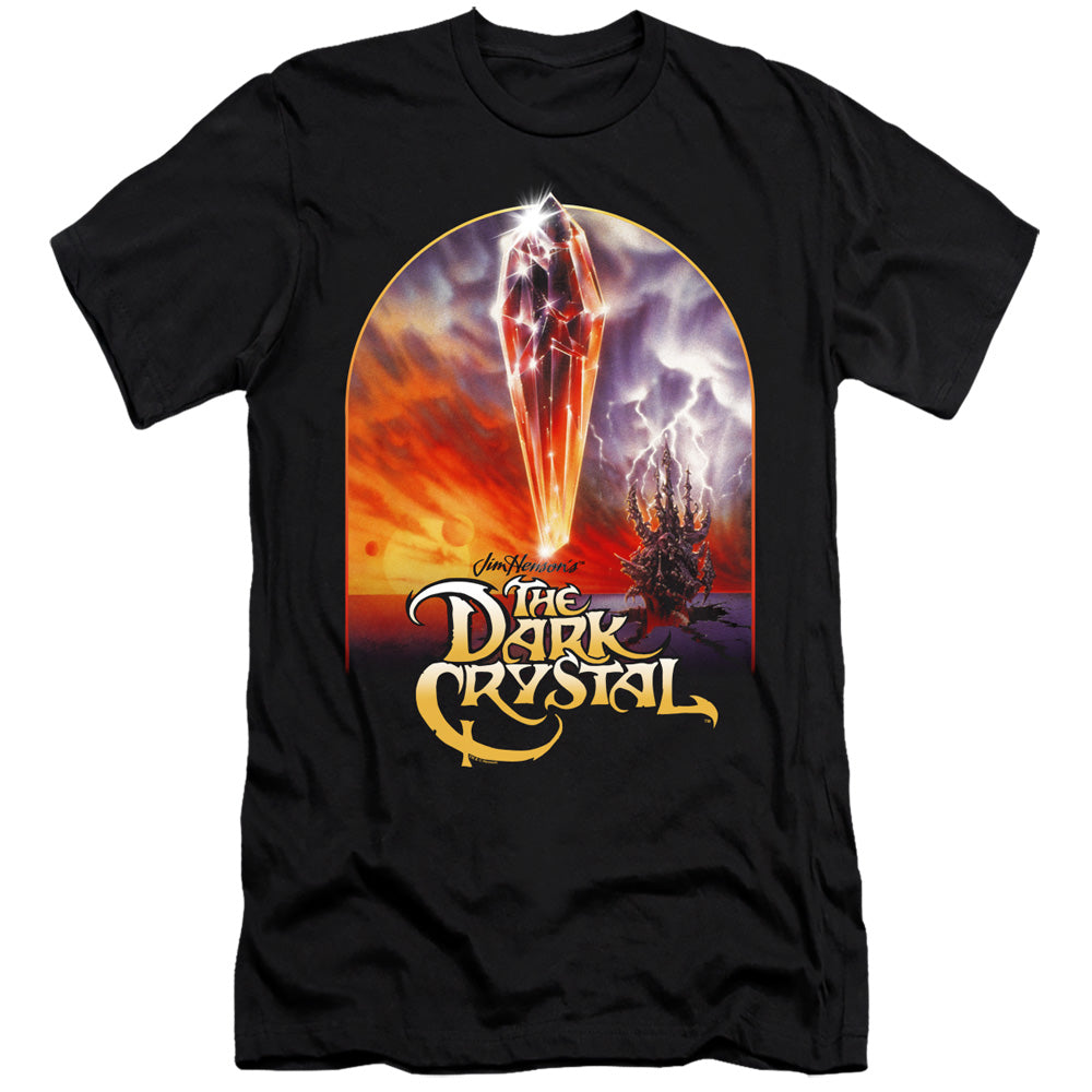 The Dark Crystal Crystal Poster Premium Bella Canvas Slim Fit Mens T Shirt Black