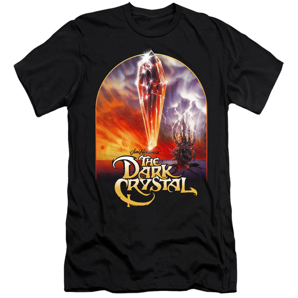 The Dark Crystal Crystal Poster Slim Fit Mens T Shirt Black