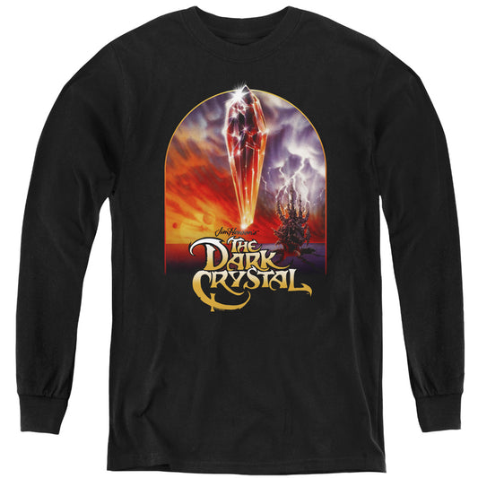 The Dark Crystal Crystal Poster Long Sleeve Kids Youth T Shirt Black