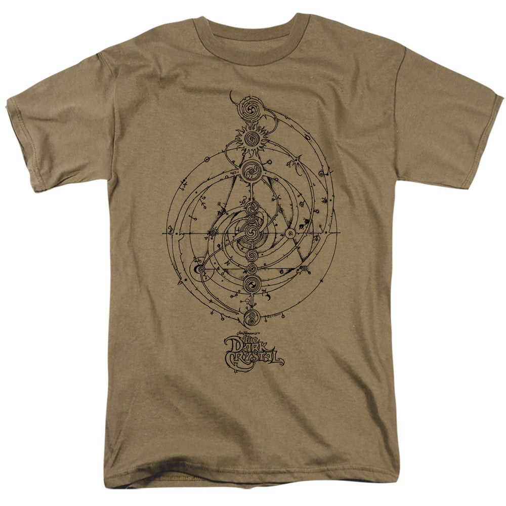 The Dark Crystal Dream Spiral Mens T Shirt Safari Green